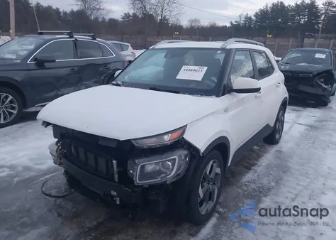 2022 Hyundai Venue Sel z USA, uszkodzony, nr VIN KMHRC8A32NU206258